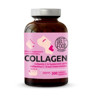 Kolagen z kwasem hialuronowym i witaminą C. Diet Food. 150 g