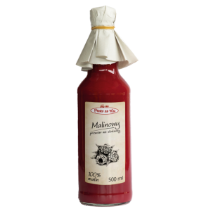 Przecier niesłodzony - malinowy . Prosto ze Wsi. 500 ml