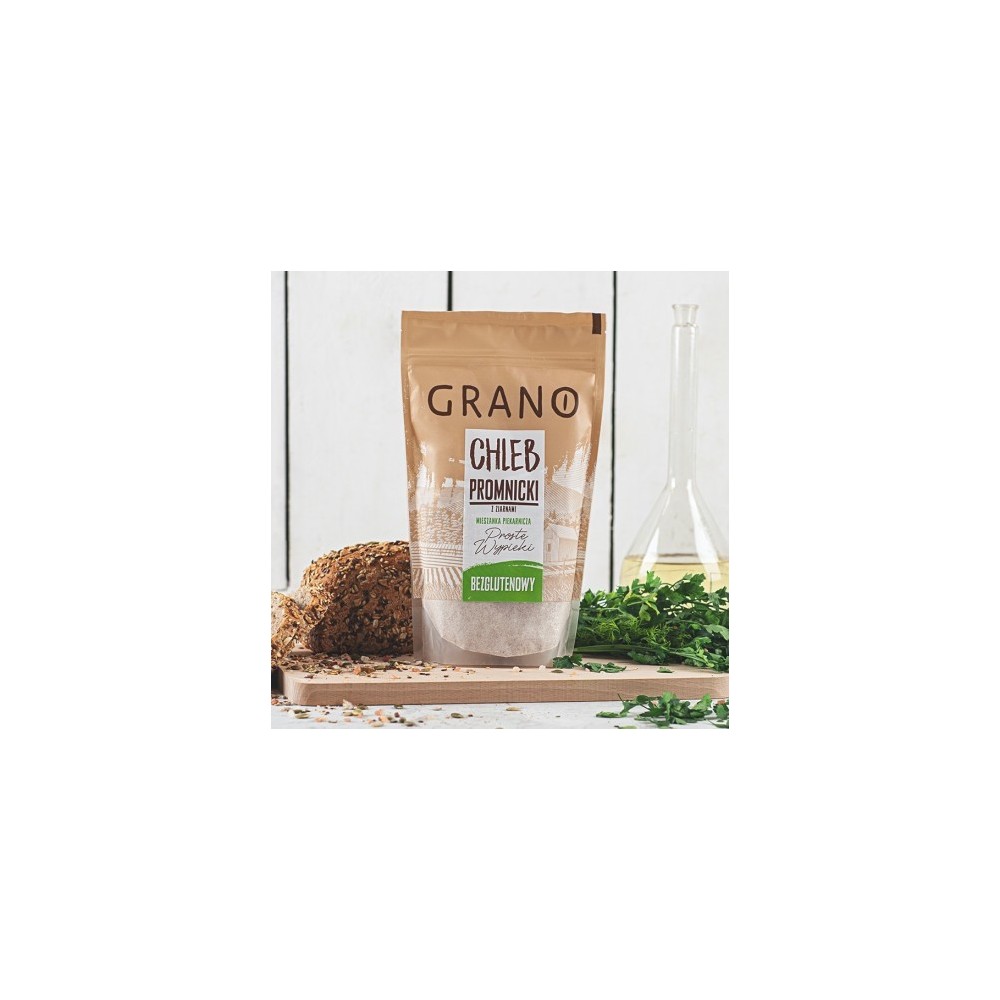 Chleb Promnicki z ziarnami bezglutenowy. Grano. 500g