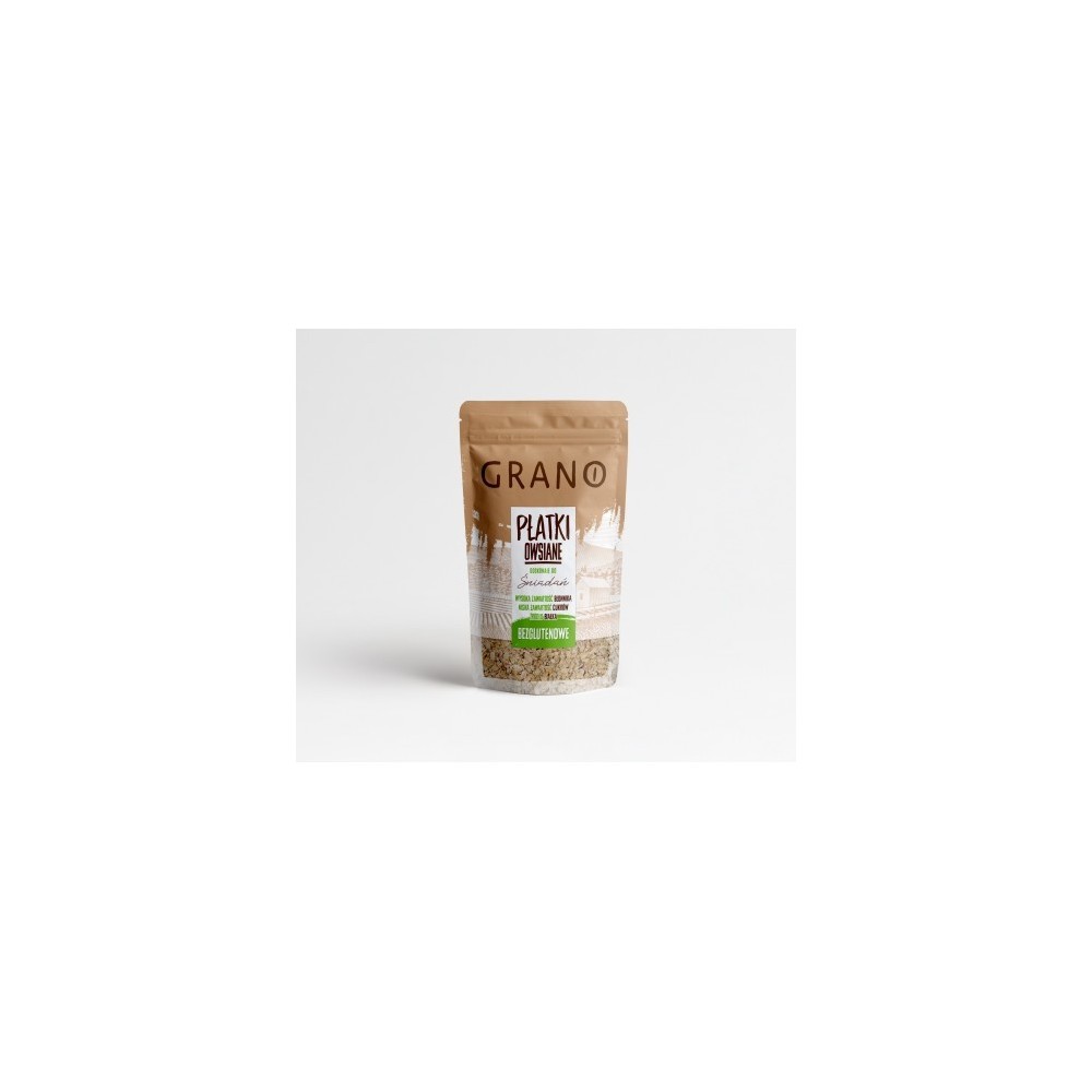 Płatki owsiane bezglutenowe. Grano. 400 g