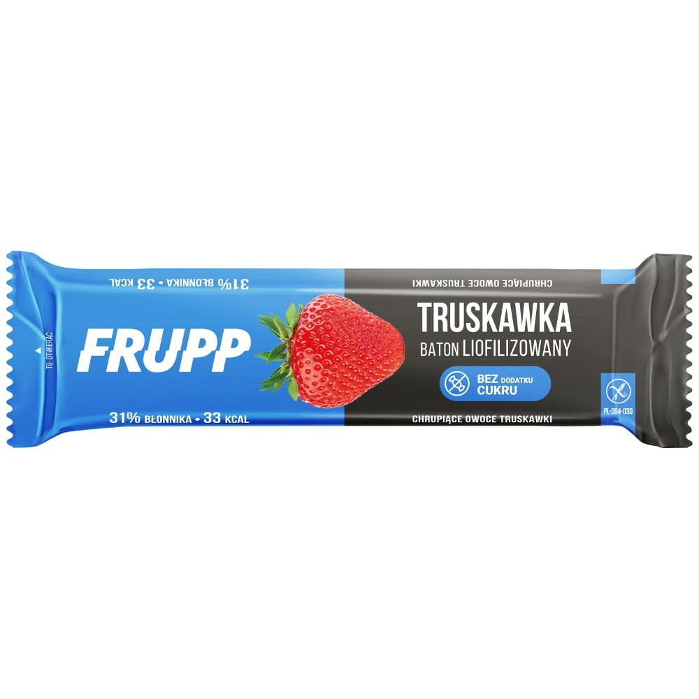 FRUPP Truskawka - baton liofilizowany 10g