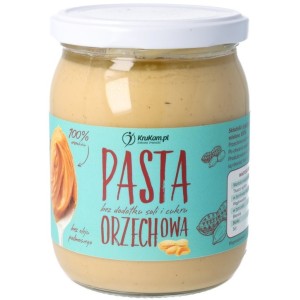 Pasta orzechowa 100% naturalna bez cukru. Kurkam. 500g