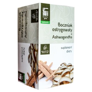 Herbata Boczniak ostrygowaty + Ashwagandha