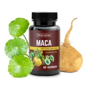 Maca + Żeń szeń + Gotu cola. SKOCZYLAS. 60 kapsułek