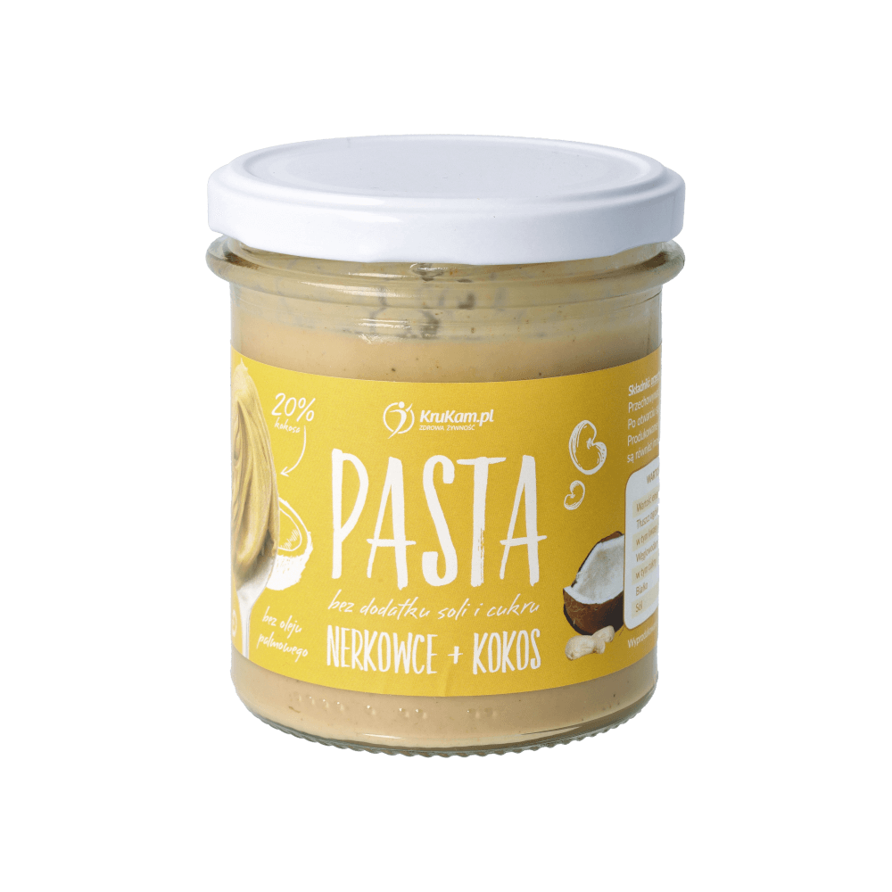 Pasta z nerkowców z kokosem . 300 g. Kurkam