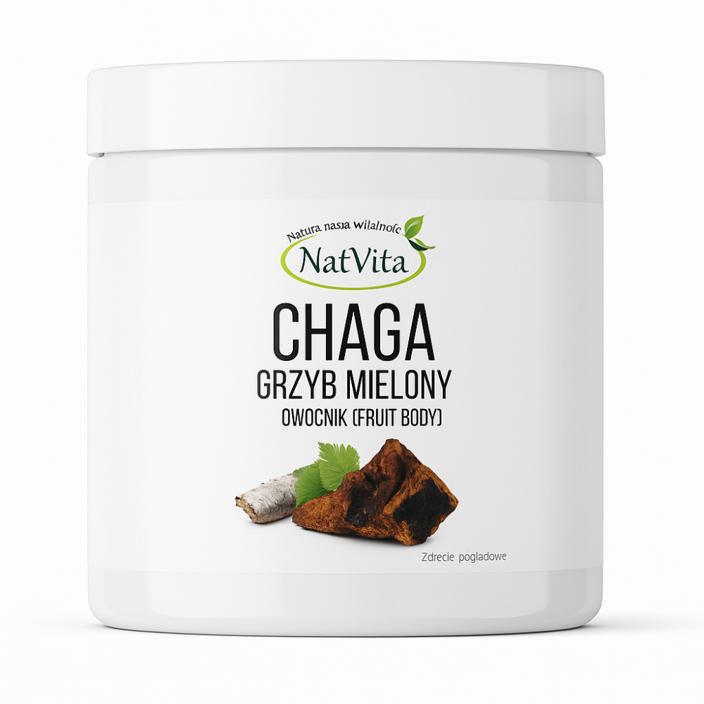 Chaga grzyb mielony.100 g